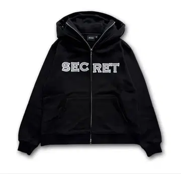 secret 지퍼 후드티