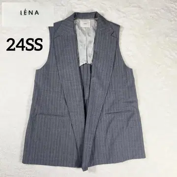IENA 이에나 24SS 벨트 베스트 스트라이프