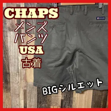 챕스 남성용 그레이 워크 2XL 38 하프 팬츠 미국 구제 의류
