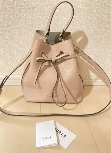 훌라 코스탄자 숄더백 핑크 베이지