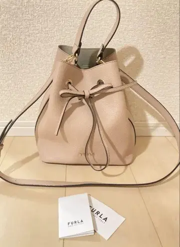 훌라 코스탄자 숄더백 핑크 베이지
