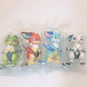 소룡 피규어 컬렉션 전 4종 컴플리트 세트