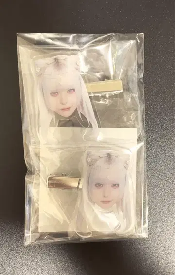 AVAM 츠키미노 아야 아크릴 헤어 클립 생일 기념