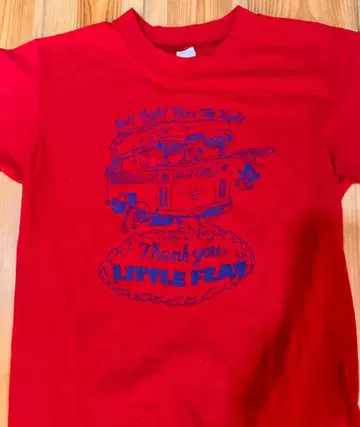 레어 빈티지 LITTLE FEAT Lansdale PA 셔츠