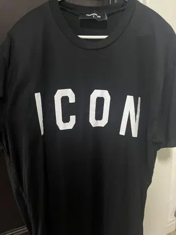 DSQUARED2 ICON 티셔츠 S 블랙