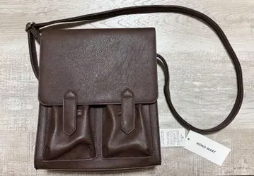 MONO MART 숄더백 브라운 빈티지풍