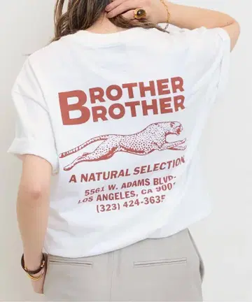 라빠르망 BROTHER BROTHER SHORT SLEEVE TEE