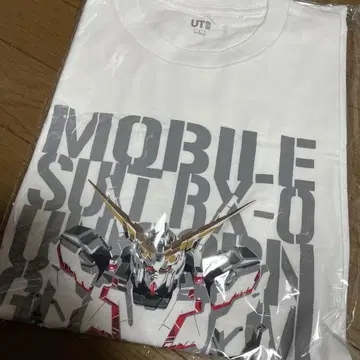 기동전사 건담 시리즈 UT 그래픽 티셔츠 반팔 L 사이즈