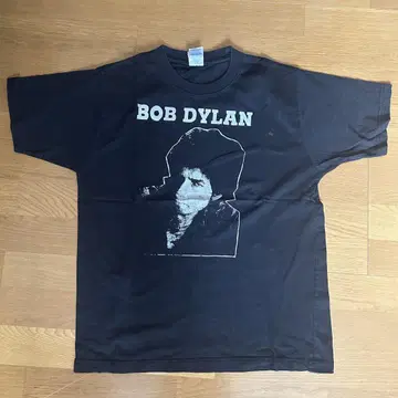 BOB DYLAN 밥 딜런 티셔츠 2006 투어 구제 의류 블랙