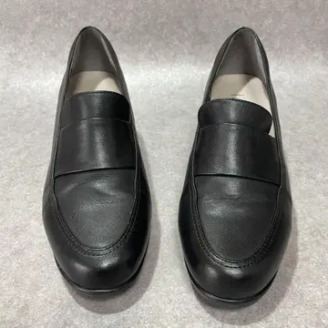 fitfit 힐 로퍼 청키힐 블랙 24cm