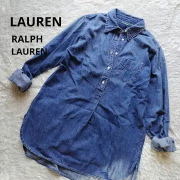 LAUREN RALPH LAUREN 랄프 로렌 데님 긴팔 셔츠 XS