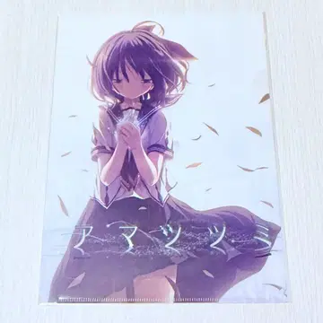 아마츠미 Purple software A4 클리어 파일 미즈노츠 호타루