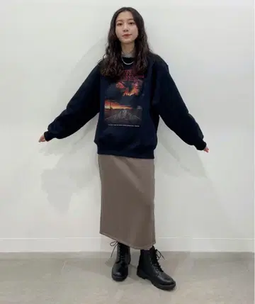 새상품 지유 기묘한 이야기 stranger things 맨투맨 S