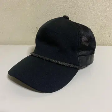 자택 보관품 AKM / AKM 메쉬 캡 가죽 스트랩 일본제