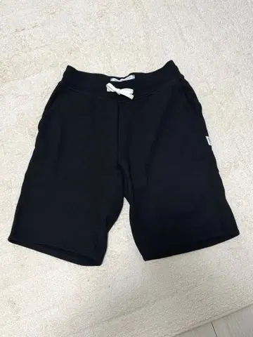 새상품급 레이닝 챔프 하프 팬츠 S 사이즈 블랙