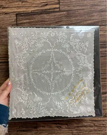 중국 자수 레이스 손수건