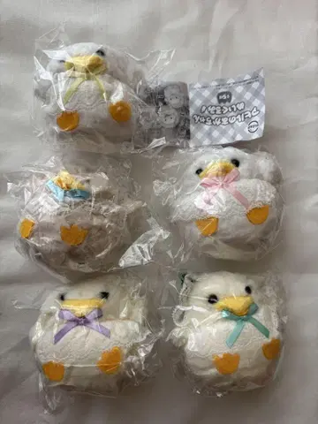 오리 아기 봉제 인형 미즈이로 민토 핑크 키이로 무라사키