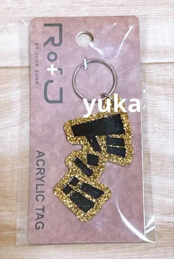 RofJ 한정판 아크릴 택 원피스 ACRYLIC TAG 돈!