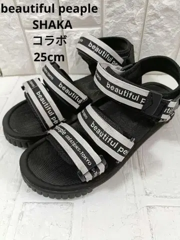 뷰티풀피플 SHAKA 콜라보 스포츠 샌들 25cm