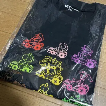 마리오 카트 캐릭터 티셔츠 XL 유니클로 ut 아카이브