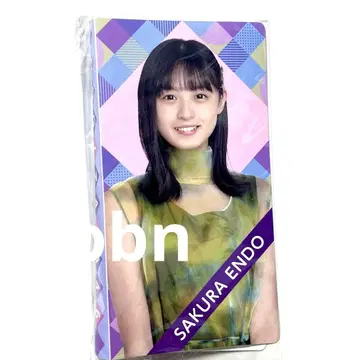노기자카46 엔도 사쿠라 사진 앨범 luckybag 레어 브로마이드