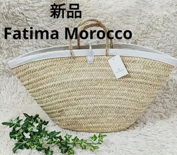 파티마 모로코 바스켓백 가죽 새상품 Fatima Morocco