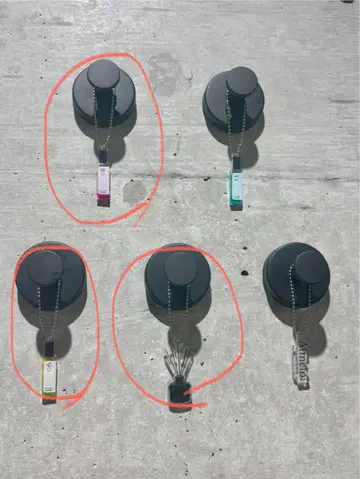 에메토와 기간 한정 키링 3개 세트