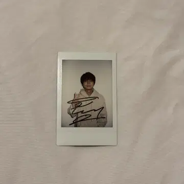 에노키 준야 친필 사인 폴라로이드