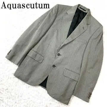 Aquascutum 테일러드 자켓 그레이 스트라이프 B8470