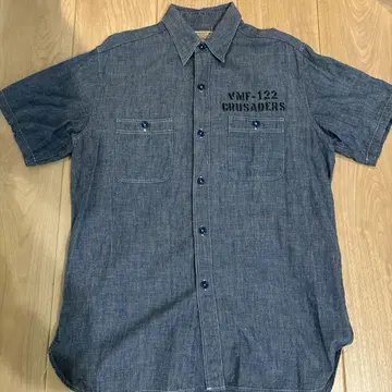 버즈릭슨 샴브레이 셔츠 반팔 M33004