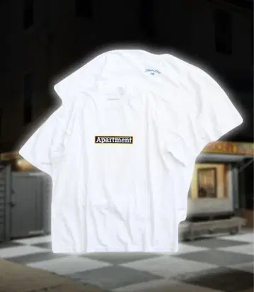 ALMEDA X THE APARTMENT BOX 로고 티셔츠