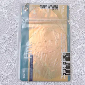 fine 티켓 지퍼 파우치