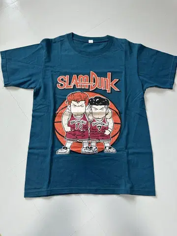 Slam Dunk 티셔츠 M 사이즈 터콰이즈