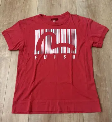 EVISU 에비수 바코드 카모메 티셔츠