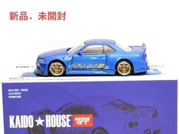 MINIGT 가도 하우스 NISSAN 스카이라인 GT-R (R34)