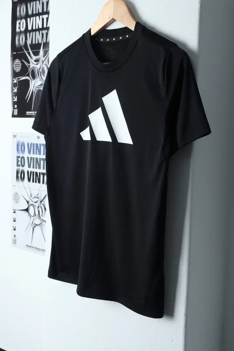 (F) Adidas Short Sleeve T-Shirt Children's Kids Logo-135DF