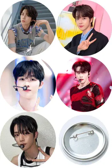 RIIZE 성찬 신상 캔뱃지 5개 핀 배지 한국 굿즈 캔 배지