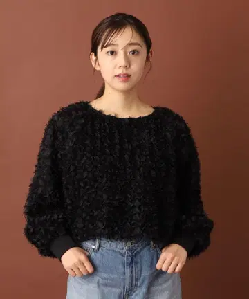 PROVOKE 플라워 모티브 블라우스