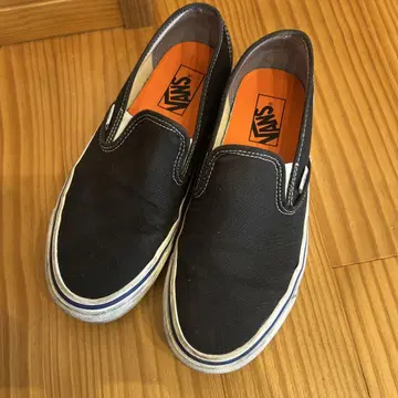 애너하임 Vans 블랙 슬립온