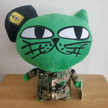 OKCAT 카모플라쥬 위장복 봉제 인형