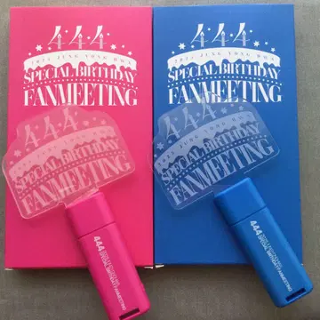cnblue 용화 벌스데이 팬미팅 응원봉 2개