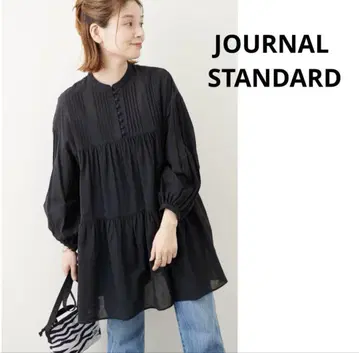 JOURNAL STANDARD 와셔론 핀턱 블라우스