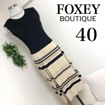 폭시 FOXEYBOUTIQUE 슬리브리스 원피스 40