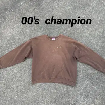 00's 챔피온 브라운 크루넥 트레이닝복 2XL