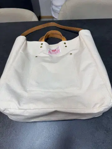 BAG'n'NOUN 토트 캔버스 화이트