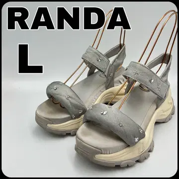 정가 13,970엔 RANDA 란다 데드 벨트 스포츠 샌들 L24~