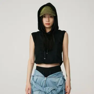 BEEDEN VEST STUDS HOODIE 상의
