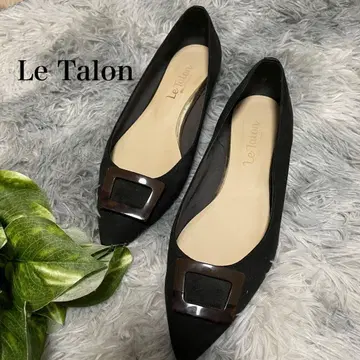 Le Talon 블랙 버클 스틸레토 신발