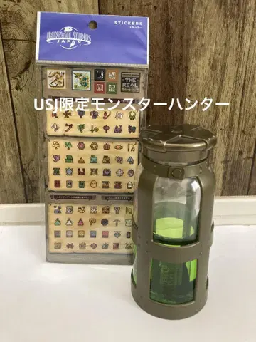 USJ 몬스터 헌터 회복약 & USJ 몬스터 헌터 스티커 몬헌