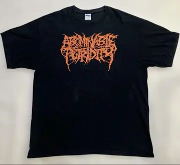 레어 ABOMINABLE PUTRIDITY/XL 사이즈